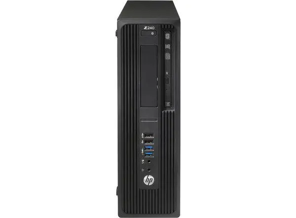 WORKSTATION HP Z240 SFF CI7 6700 3.4GHZ 16GB 256GB SSD DVDRW WIN 10 PRO TARJETA VIDEO 2GB