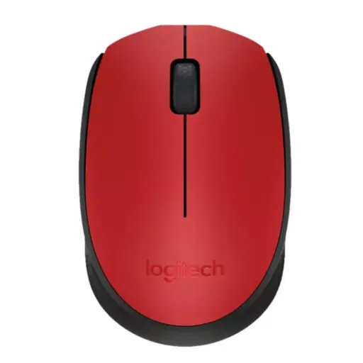 [910-005902-INV] MOUSE LOGITECH M190 INALAMBRICO FULL-SIZE  NEGRO - ROJO